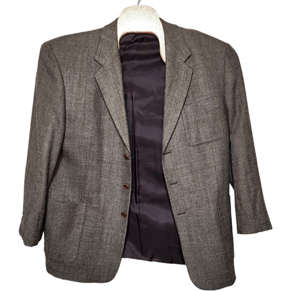 Men's Territory Ahead Suit Jacket Blazer 96% Wool 44R Regular